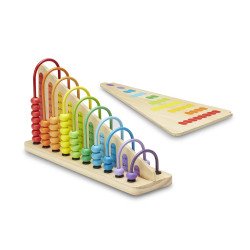 Дерев'яна рахівниці "Додавання і віднімання", Melissa&Doug Дерев'яна рахівниці "Додавання і віднімання", Melissa&Doug