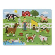 Звуковий пазл "Ферма старого Макдональдса", Melissa&Doug