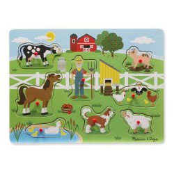 Звуковий пазл "Ферма старого Макдональдса", Melissa&Doug Звуковий пазл "Ферма старого Макдональдса", Melissa&Doug