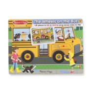 Звуковий пазл "Шкільний автобус", Melissa&Doug