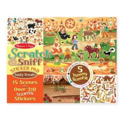 Набір ароматичних наліпок "Їжа", Melissa&Doug Набір ароматичних наліпок "Їжа", Melissa&Doug