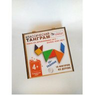 РАЗВИВАЮЩАЯ ИГРА, ГОЛОВОЛОМКА - ТАНГРАМ, ТМ Маленький Сократ