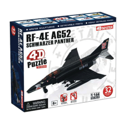 Об`ємний пазл Літак RF-4E AG52 SCHWARZER PANTHER, 4D Master Об`ємний пазл Літак RF-4E AG52 SCHWARZER PANTHER, 4D Master