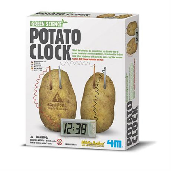 Набір для дослідів Картопляний годинник, 4M