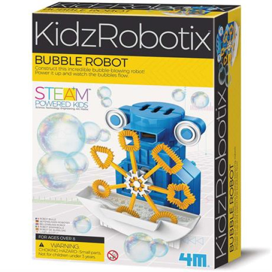 Робот-мильні бульбашки своїми руками, 4M