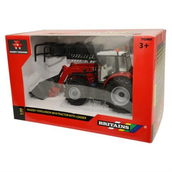Модель Трактор Massey Ferguson з фронтальним навантажувачем 1:32, Britains