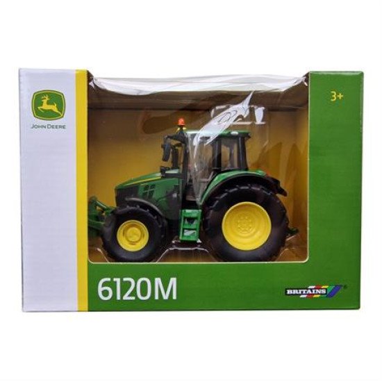 Модель Трактор John Deere 6120M 1:32, Britains