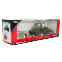Набір Модель трактора Valtra з аксесуарами та фігурками 1:32, Britains Набір Модель трактора Valtra з аксесуарами та фігурками 1:32, Britains