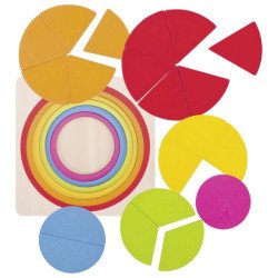 Пазл-вкладиш - Коло, Goki