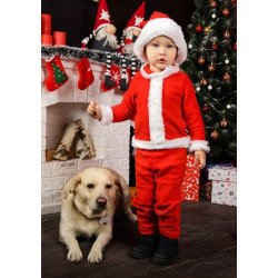 Костюм дитячий карнавальний Санта, ТМ Даруся Костюм дитячий карнавальний Санта, ТМ Даруся