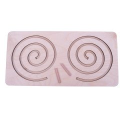 Сенсорный лабиринт спираль, ТМ Дивограй