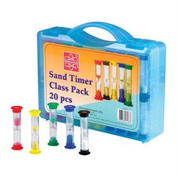 Набір пісочних годинників на клас 20 шт., Edu-Toys Набір пісочних годинників на клас 20 шт., Edu-Toys