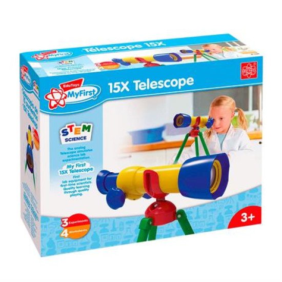Дитячий телескоп зі збільшенням у 15 разів, Edu-Toys