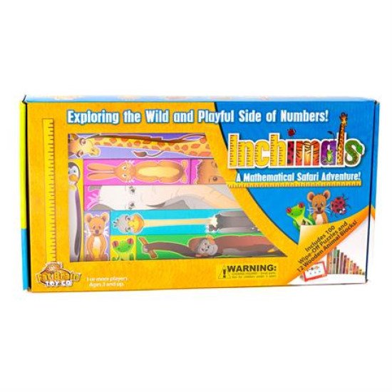 Набір для рахування Inchimals Звірята, Fat Brain Toys