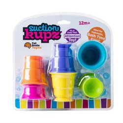 Іграшка тактильна М'які чашки Suction Kupz 6 шт., Fat Brain Toys Іграшка тактильна М'які чашки Suction Kupz 6 шт., Fat Brain Toys