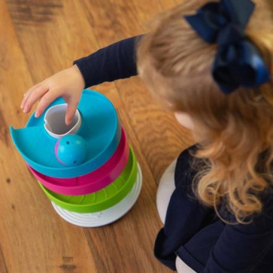 Іграшка розвивальна Трек-балансир для кульок Wobble Run, Fat Brain Toys