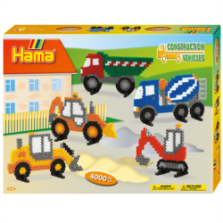 Термомозаїка Великий набір Будівельні машини, HAMA