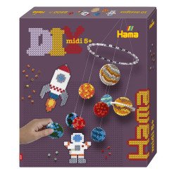 Термомозаїка Великий набір Космос Midi 5+, HAMA