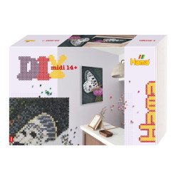 Термомозаїка Великий набір Мистецтво Метелик Midi 5+, HAMA