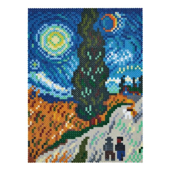 Термомозаїка Великий набір Мистецтво ван Гог Midi 5+, HAMA Термомозаїка Великий набір Мистецтво ван Гог Midi 5+, HAMA