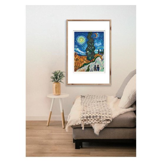 Термомозаїка Великий набір Мистецтво ван Гог Midi 5+, HAMA Термомозаїка Великий набір Мистецтво ван Гог Midi 5+, HAMA