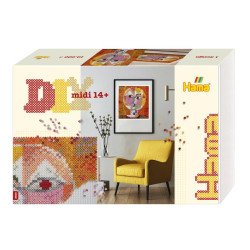 Термомозаїка Великий набір Мистецтво Пауль Клее MIDI 5+, HAMA