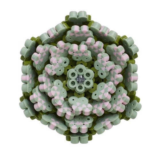 Термомозаїка Великий набір Мистецтво Сукуленти MIDI 5+, HAMA Термомозаїка Великий набір Мистецтво Сукуленти MIDI 5+, HAMA