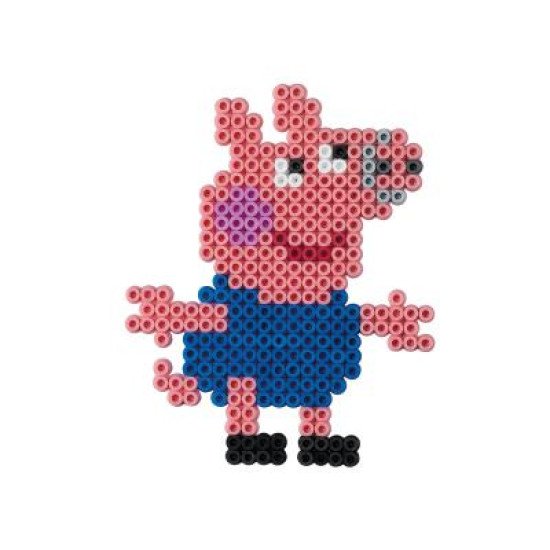 Термомозаїка Великий набір Свинка Пеппа Midi 5+, HAMA Термомозаїка Великий набір Свинка Пеппа Midi 5+, HAMA