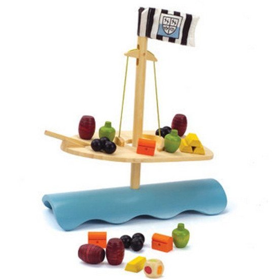 Дерев'яна іграшка головоломка балансир з бамбука "Stormy Seas", Hape