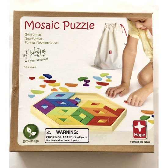 Дерев'яна іграшка-головоломка "Mosaic Puzzle", Hape