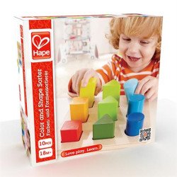 Дерев'яний сортер Фігури та розміри, Hape