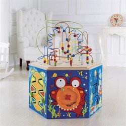 Бізикуб дерев'яний Кораловий риф, Hape Бізикуб дерев'яний Кораловий риф, Hape