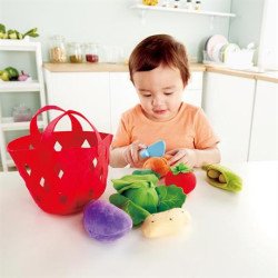 Ігровий набір Корзина з овочами, Hape Ігровий набір Корзина з овочами, Hape