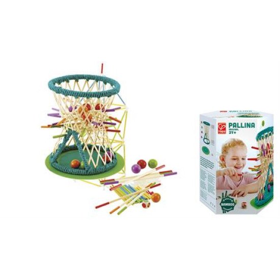 Головоломка з бамбуку Pallina з кульками, Hape