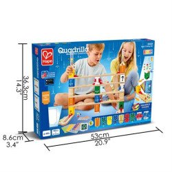 Конструктор-лабіринт Quadrilla Програмування основи 130 ел., Hape Конструктор-лабіринт Quadrilla Програмування основи 130 ел., Hape