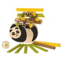 Дерев'яна іграшка головоломка балансир з бамбука "Pandabo", Hape Дерев'яна іграшка головоломка балансир з бамбука "Pandabo", Hape