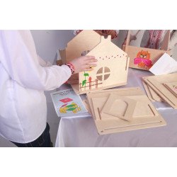 Ляльковий будиночок тонований 1пов., HEGA