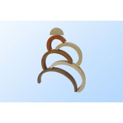 Пірамідка Веселка відтінки дерева, Hega