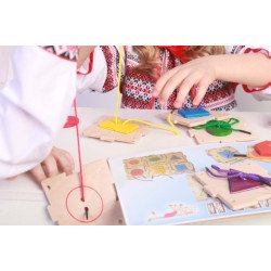 Пазл-шнурівка Геометрик, Hega