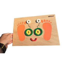 Тренажер - Балансир пiдлоговий для корекції постави "Шкільний" (6-10 років), HEGA