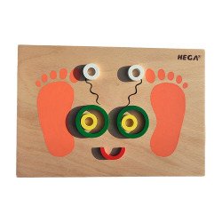 Тренажер - Балансир пiдлоговий для корекції постави "Шкільний" (6-10 років), HEGA