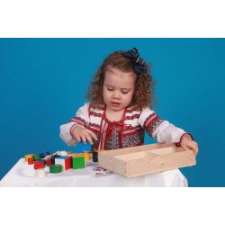 Набір Монтессорі 1 найбільший ігровий розвиваючий кольоровий в коробці 73 елементів, ТМ HEGA Набір Монтессорі 1 найбільший ігровий розвиваючий кольоровий в коробці 73 елементів, ТМ HEGA