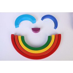 Пірамідка Веселка 7 кольорів, Hega