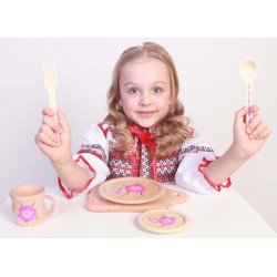 Набір дитячого посуду МАМИНА ПОМІЧНИЦЯ!, HEGA