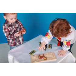 Набір рамка-вкладиш Коні, HEGA