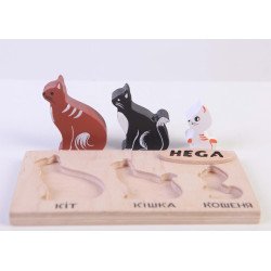 Набір рамка-вкладиш Коти, HEGA