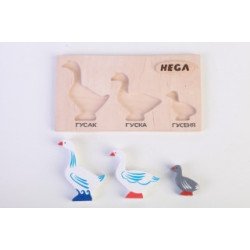 Набір рамка-вкладиш Гуси, HEGA