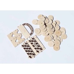 Гра БУКВИЦЯ Ребус розвивальна Мовне лото з посібником,  HEGA