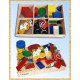 Набір Монтессорі 2 ігровий розвиваючий кольоровий в коробці 32 елементів, HEGA