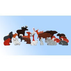 Набір рамка-вкладиш Дикі звірі,ТМ HEGA Набір рамка-вкладиш Дикі звірі,ТМ HEGA